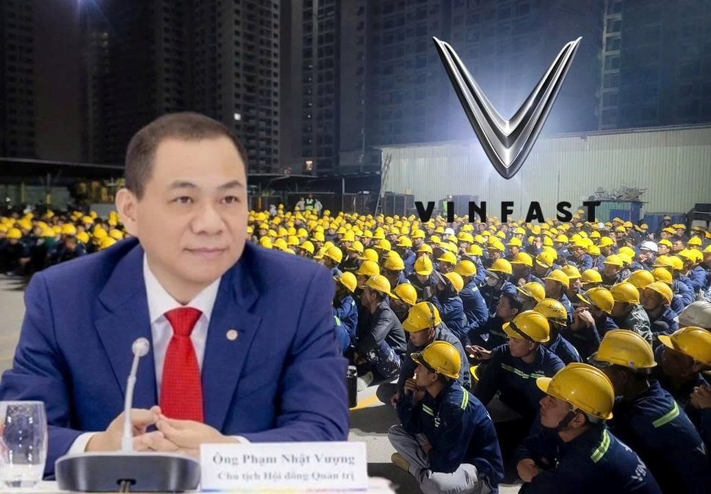 Từ nay, hàng nghìn công nhân làm việc cho tỷ phú Phạm Nhật Vượng sẽ được đi xe điện miễn phí