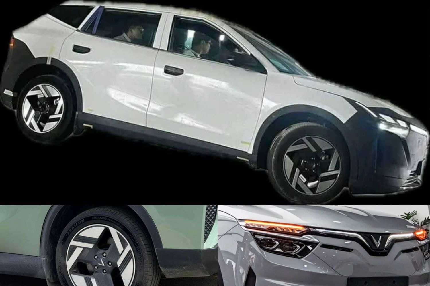 Rò rỉ hình ảnh mẫu SUV điện mới của VinFast: Đèn cánh chim đứt đoạn, tay nắm cửa ẩn