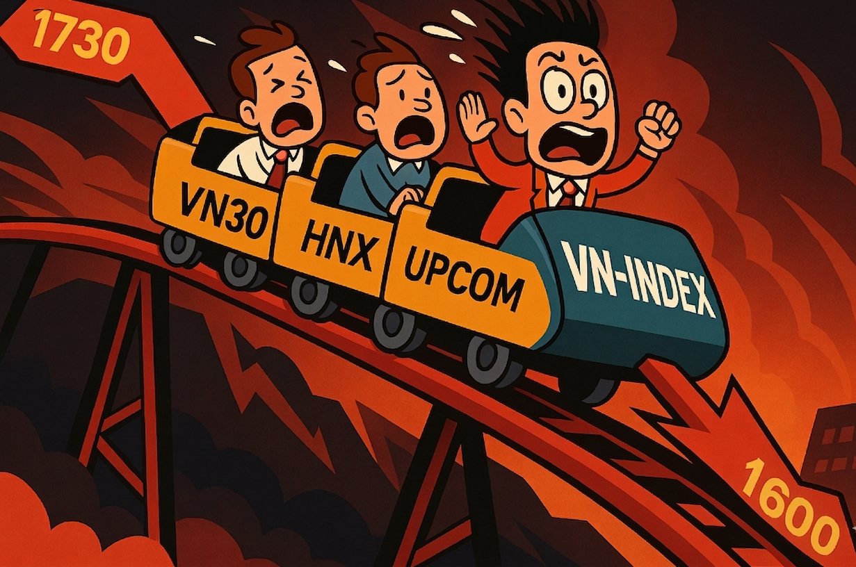 VN-Index thủng 1.600 điểm: 2 áp lực lớn lộ diện, chuyên gia gợi ý thời điểm 'bắt đáy'