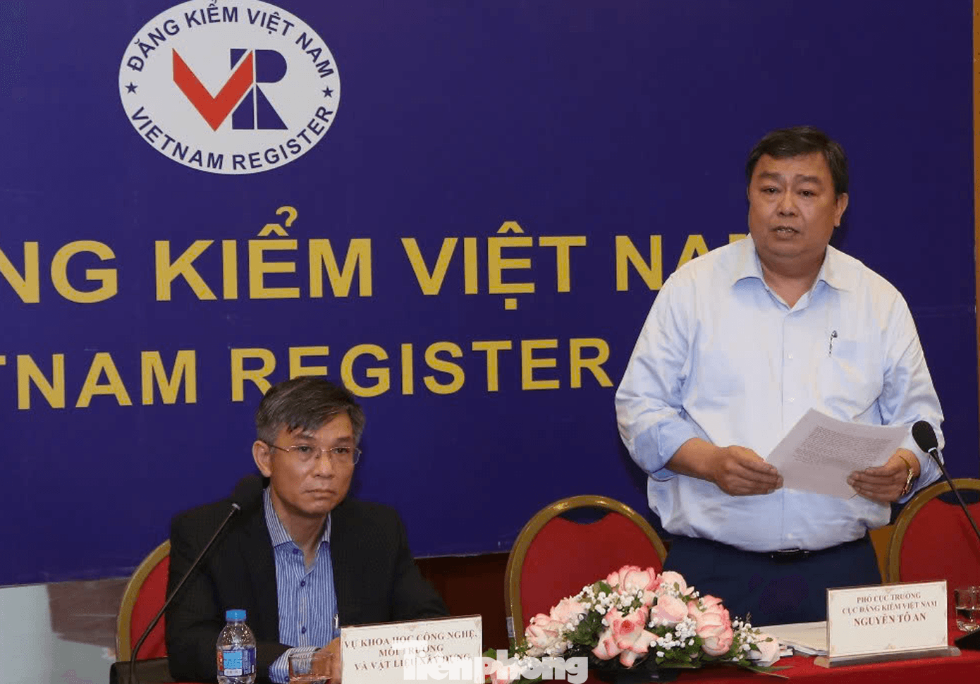 Ông Nguyễn Tô An tại tọa đàm. Ảnh: Lộc Liên. tp-anh.png