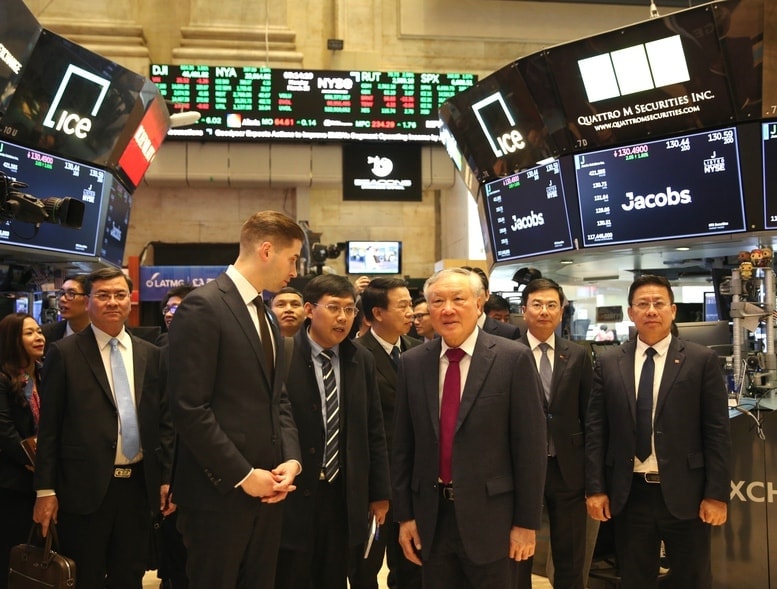 Lãnh đạo NYSE: Việt Nam sẽ sớm có doanh nghiệp niêm yết trên sàn chứng khoán lớn nhất thế giới