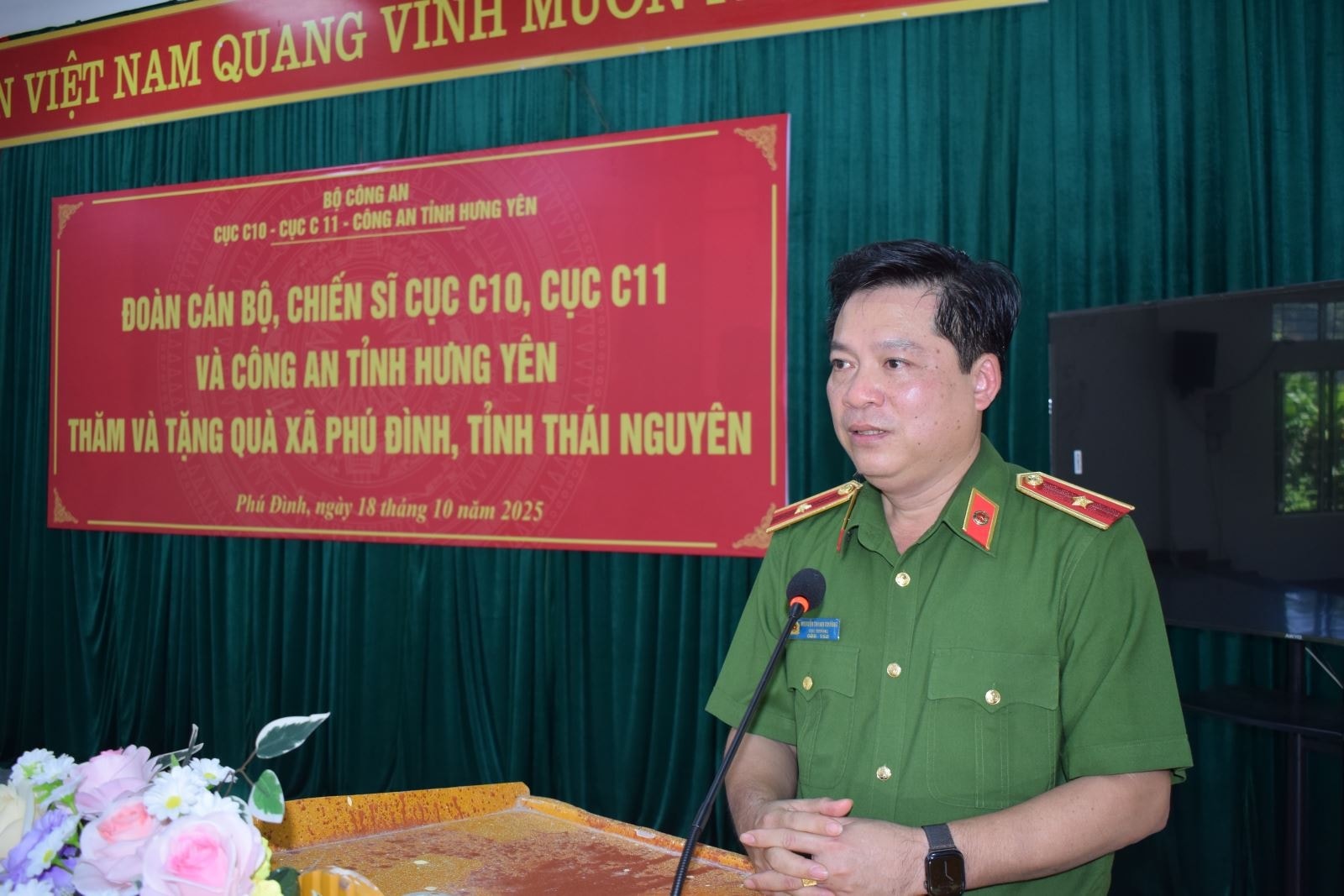 Đề nghị tặng thưởng Huân chương Chiến công hạng Nhất đối với Thiếu tướng Nguyễn Thanh Trường