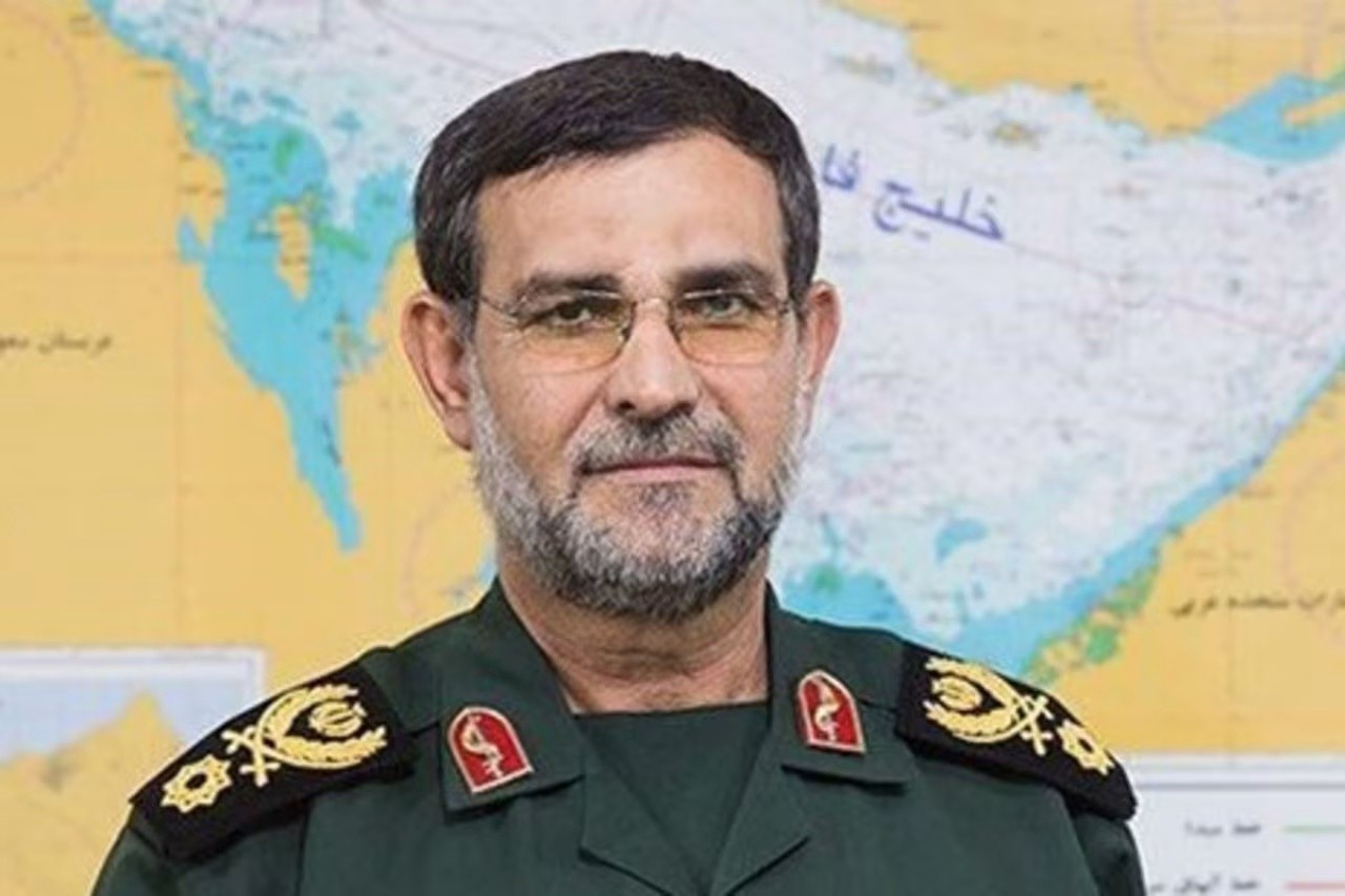 Ông Alireza Tangsiri. (Ảnh: Tasnim) Chỉ huy Iran đứng sau chiến dịch phong tỏa eo biển Hormuz thiệt mạng - Ảnh 1.