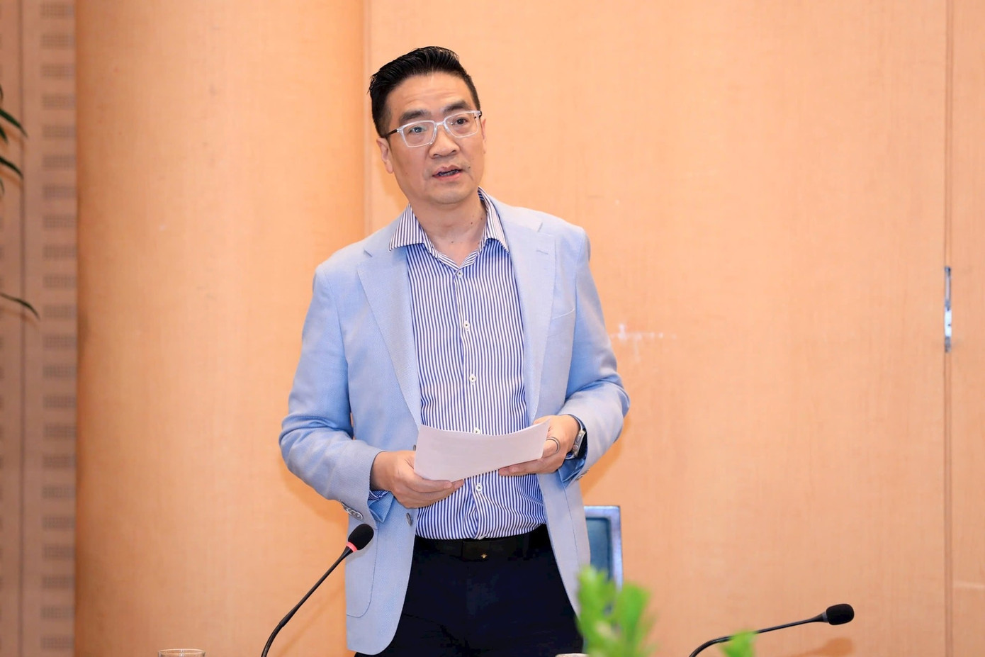 Giám đốc Sở Quy hoạch - Kiến trúc Hà Nội Nguyễn Trọng Kỳ Anh Gần 14.000 ý kiến góp ý Quy hoạch Thủ đô tầm nhìn 100 năm - Ảnh 1.