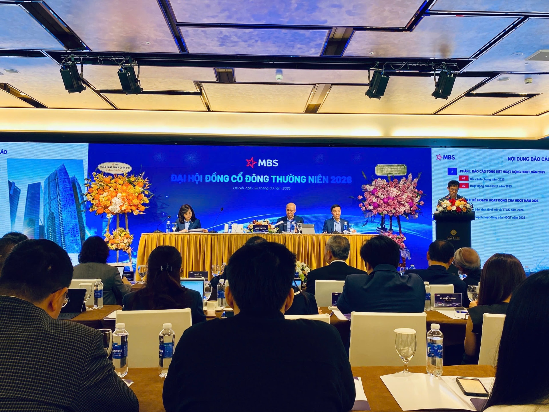 [Live] ĐHĐCĐ MBS: Đặt mục tiêu Top 5 thị phần môi giới, lợi nhuận hơn 1.800 tỷ đồng