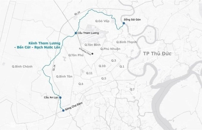 Dự án 9.000 tỷ hồi sinh kênh dài nhất TP. HCM đang gặp khó, nguy cơ vỡ tiến độ- Ảnh 3. Dự án 9.000 tỷ hồi sinh kênh dài nhất TP. HCM đang gặp khó, nguy cơ vỡ tiến độ- Ảnh 3.