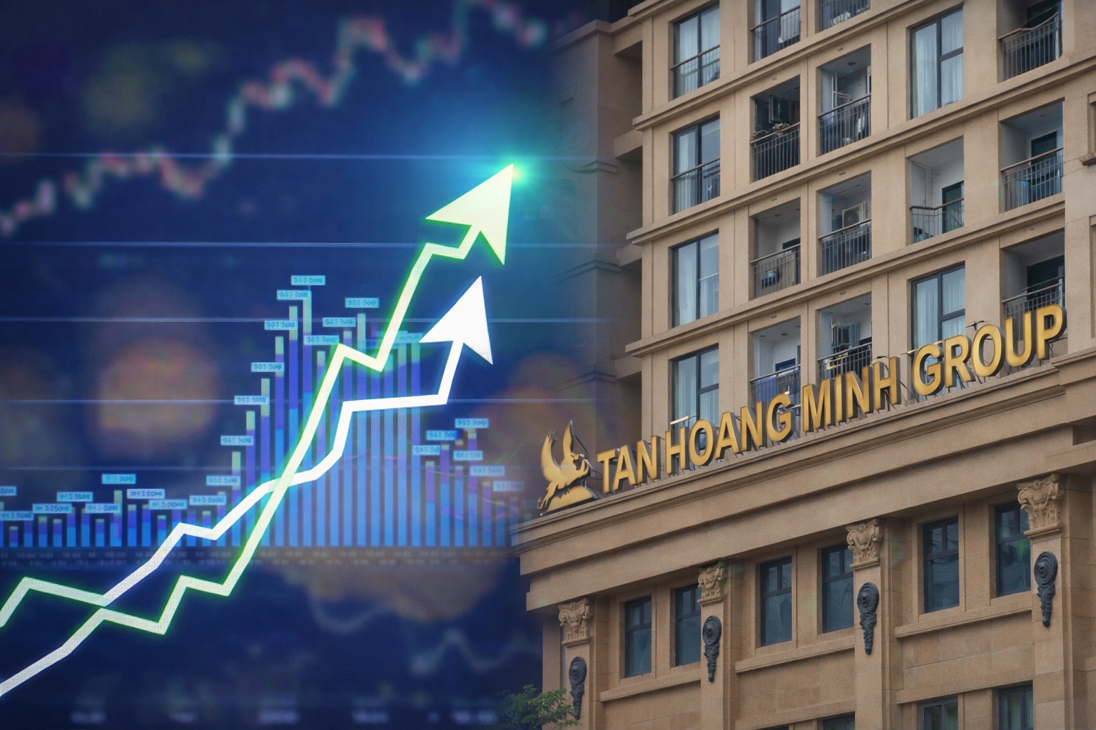 Một cổ phiếu tăng gần 90% sau khi công bố kế hoạch tăng vốn có 'bóng dáng' Tân Hoàng Minh