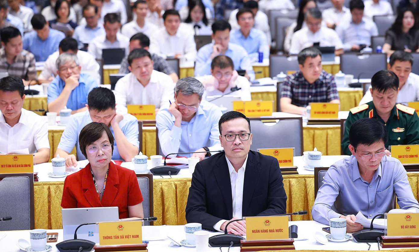 Các đại biểu tại phiên họp. Ảnh: VGP 283ttg2.jpg