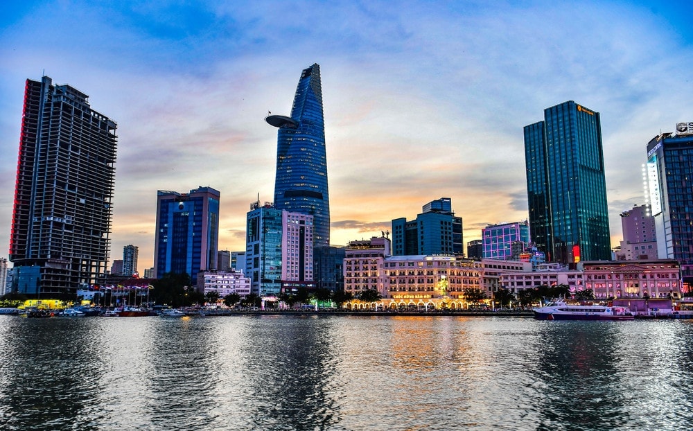 Một góc thành phố Hồ Chí Minh - thành phố trực thuộc Trung ương