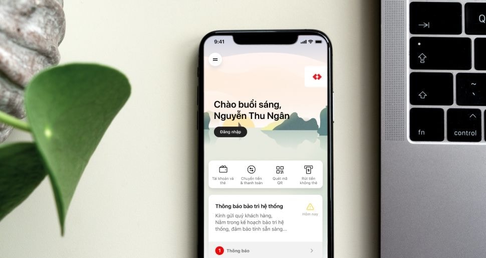 Techcombank (TCB) thông báo gián đoạn dịch vụ ngân hàng số đối với toàn bộ khách hàng