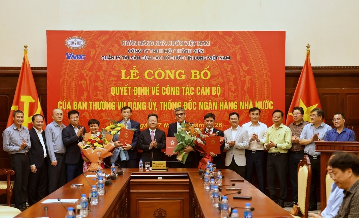 VAMC kiện toàn nhân sự giữa áp lực xử lý nợ xấu gia tăng