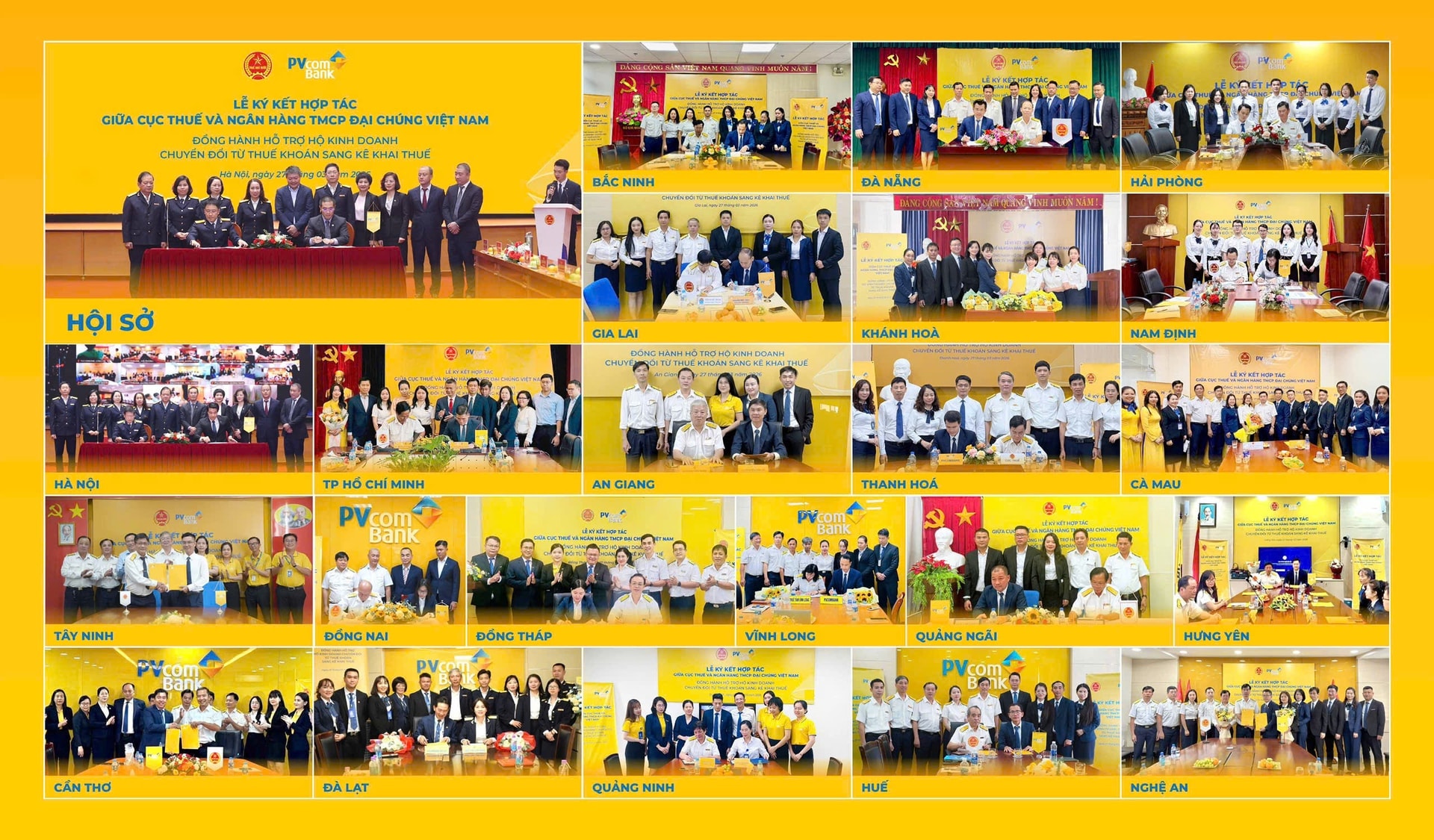 PVcomBank hợp tác với Cục Thuế hỗ trợ hộ kinh doanh kê khai thuế - Ảnh 2.