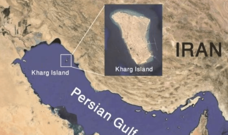 Vị trí chiến lược của đảo Kharg. Hình ảnh: Insight IAS. ‘Chiếm dầu mỏ của Iran, kiểm soát đảo Kharg’: Phát ngôn của ông Trump khiến thị trường hoang mang - Ảnh 2.