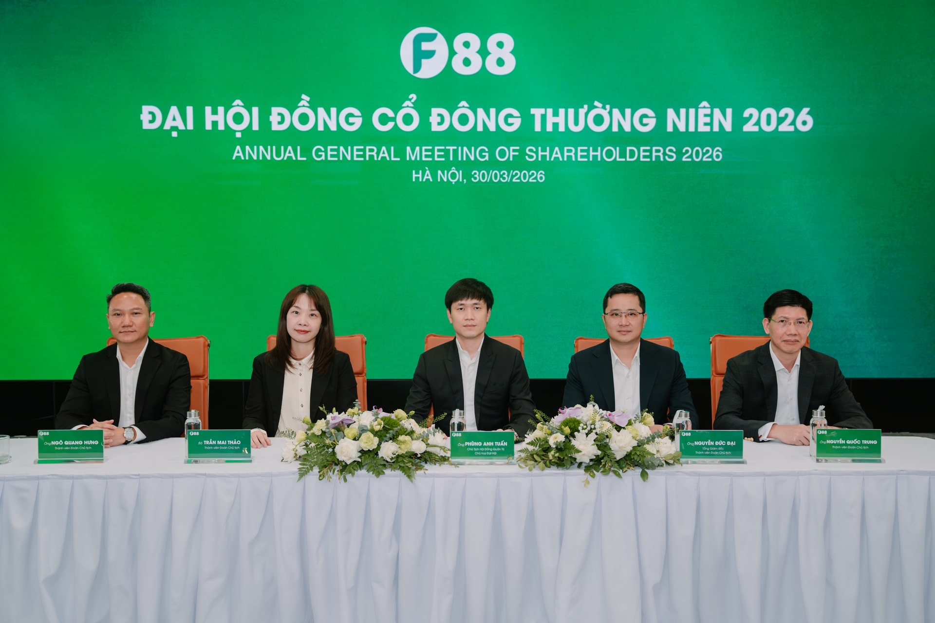 [LIVE] ĐHĐCĐ F88 2026: Mở 1.000 phòng giao dịch, không chia cổ tức, tăng vốn  lên hơn 2.400 tỷ đồng, chuyển sàn sang HoSE