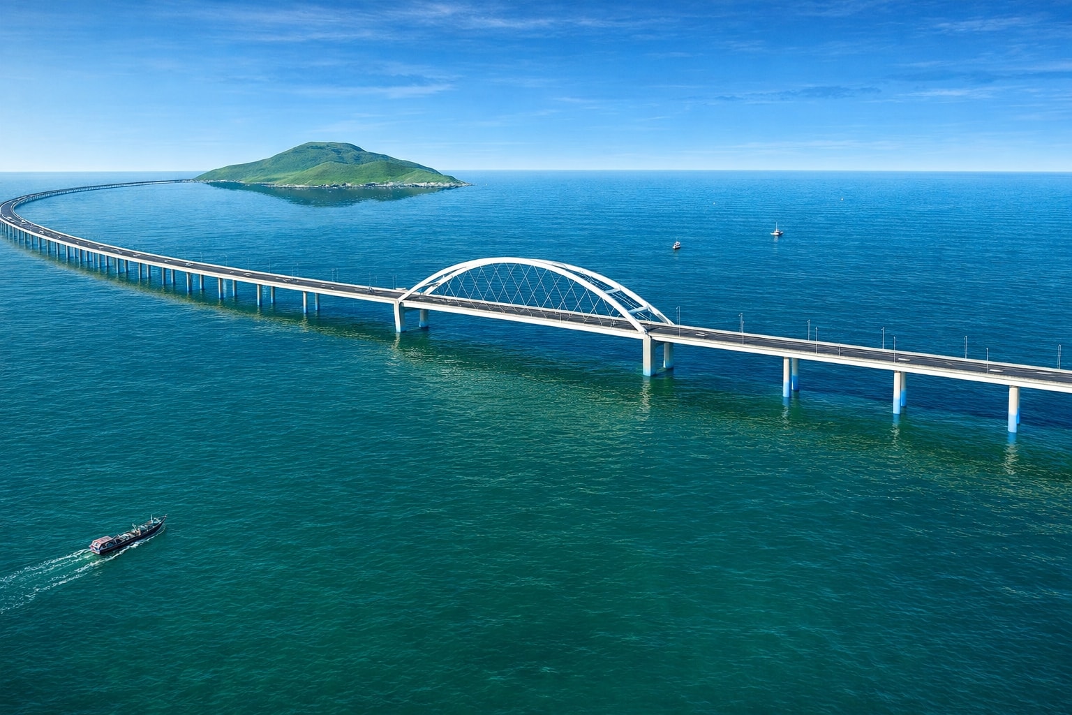 Lần đầu tiên trong lịch sử, Việt Nam làm cầu vượt biển dài 18km với tổng vốn gần 26.000 tỷ: TOP 3 Đông Nam Á, xóa bỏ hoàn toàn kỷ lục trước đó- Ảnh 2.