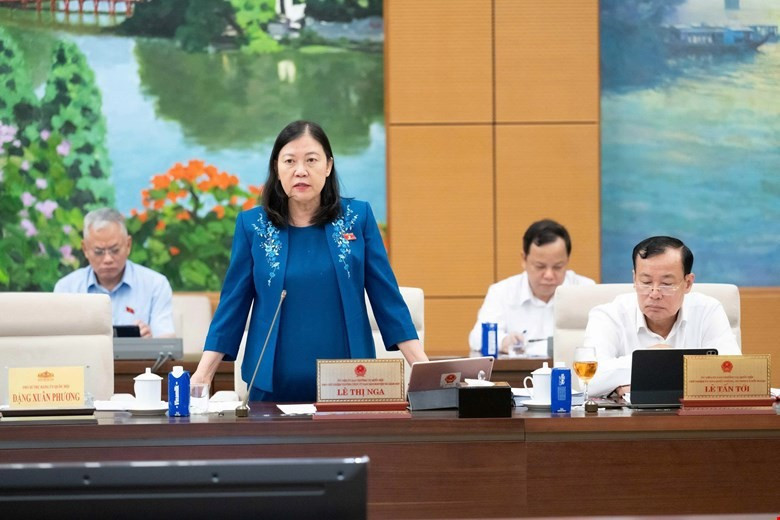 Phó Chủ nhiệm thường trực Ủy ban Dân nguyện và Giám sát Lê Thị Nga. Ảnh: QH. Ấn tượng về vị Thủ tướng rất lăn lộn, gần dân, sát dân - Ảnh 1.