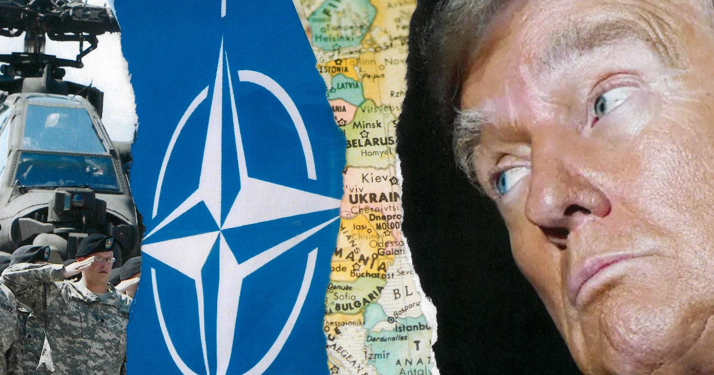 Tổng thống Mỹ Donald Trump hiện không hài lòng với NATO, cân nhắc rút Mỹ khỏi tổ chức này. Ảnh: The Guardian. Lý do khiến Tổng thống Mỹ muốn kết thúc chiến dịch Iran sau 2-3 tuần, cân nhắc rời khỏi ‘hổ giấy’ NATO - Ảnh 2.