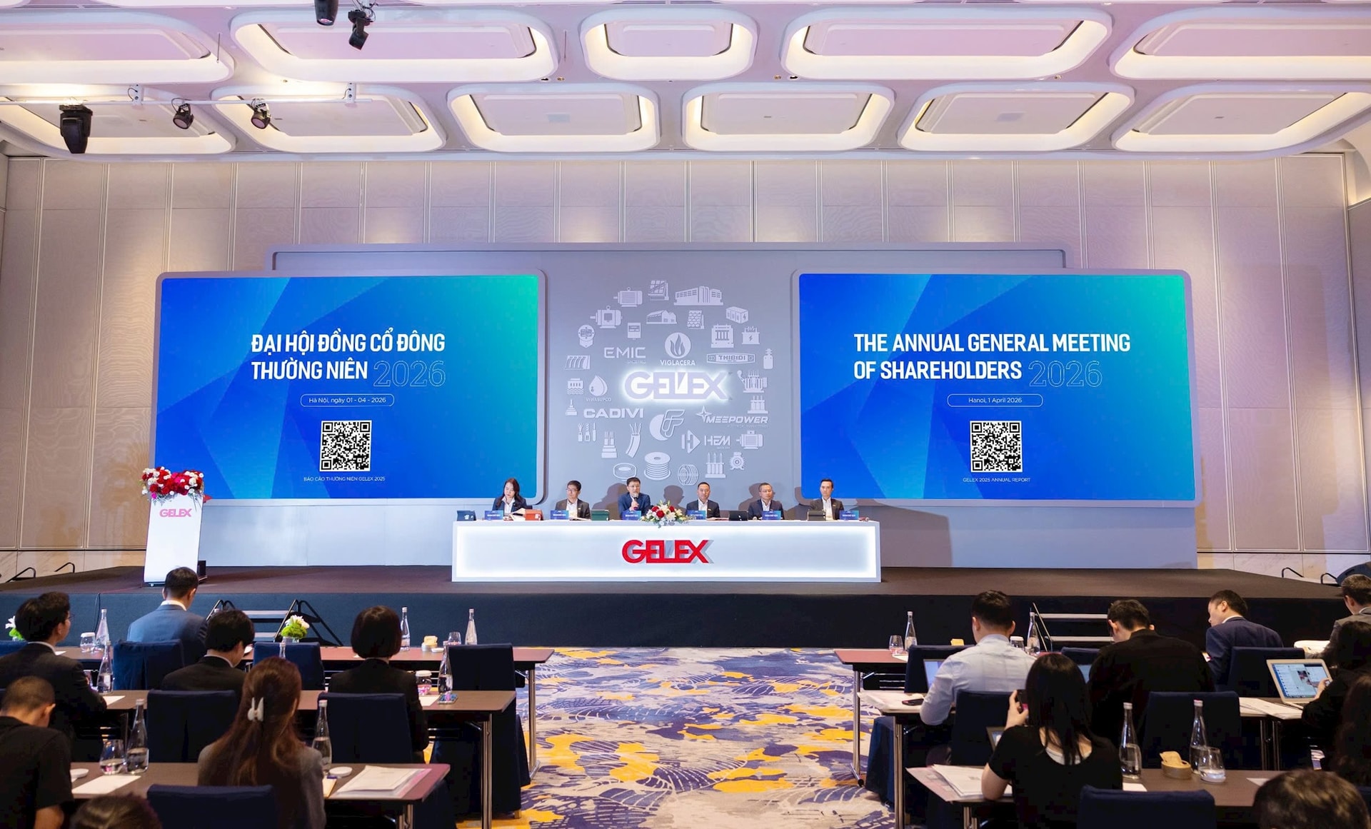 Live ĐHĐCĐ Gelex (GEX): Tổ chức ở Fairmont Hà Nội - toà nhà vừa khai trương tại 'đất vàng' Thủ đô