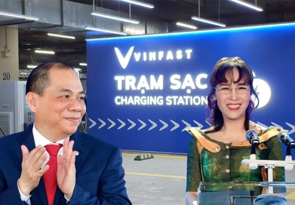 Ngân hàng của tỷ phú Nguyễn Thị Phương Thảo tuyên bố hỗ trợ ông Phạm Nhật Vượng xây dựng 500.000 trạm sạc xe điện