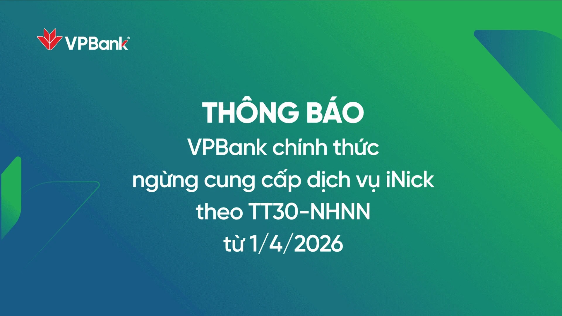 Từ 1/4/2026: Techcombank, VPBank, MBBank... sẽ ngừng giao dịch rút/chuyển tiền với các tài khoản ngân hàng sau - Ảnh 1.