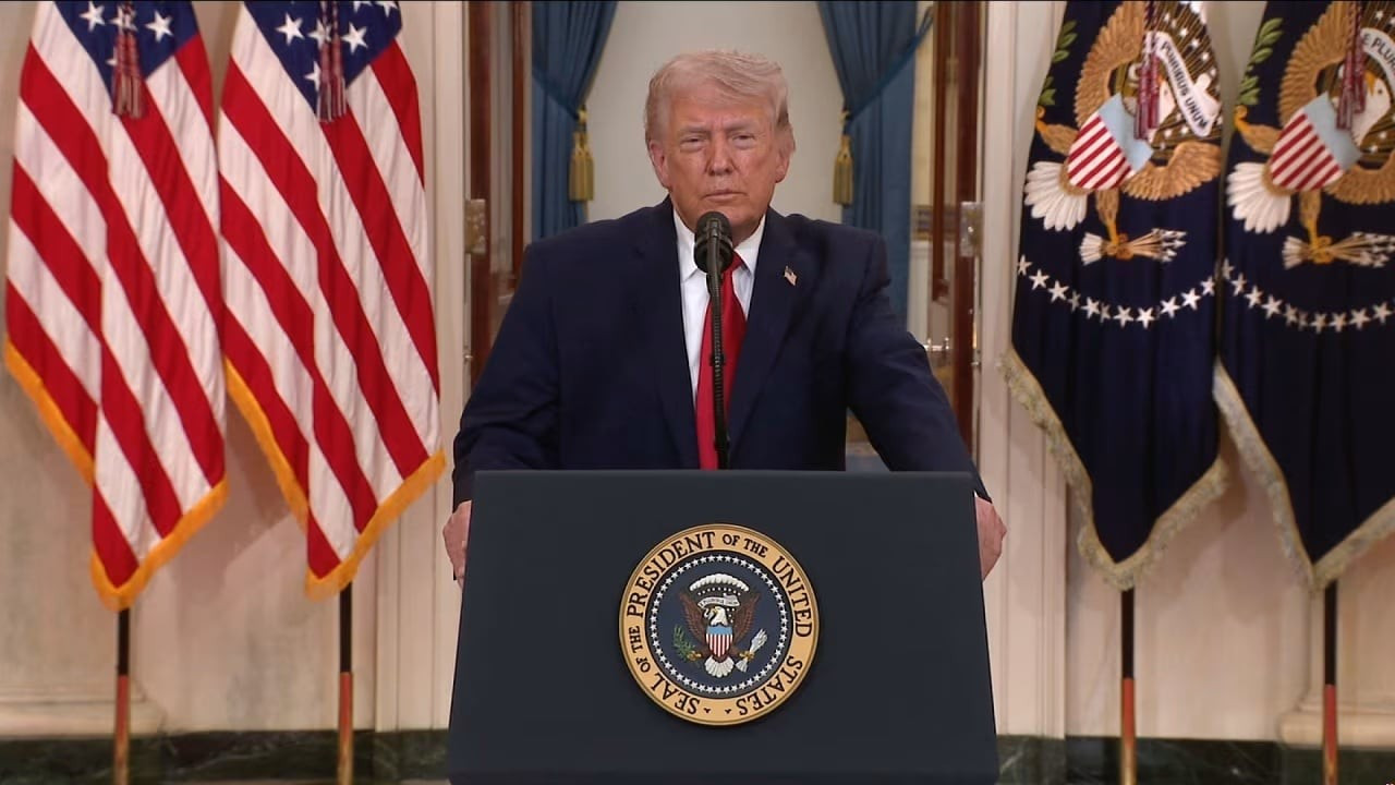 Tổng thống Trump: Mỹ thắng và cuộc chiến ở Iran gần như đã kết thúc - Ảnh 1.