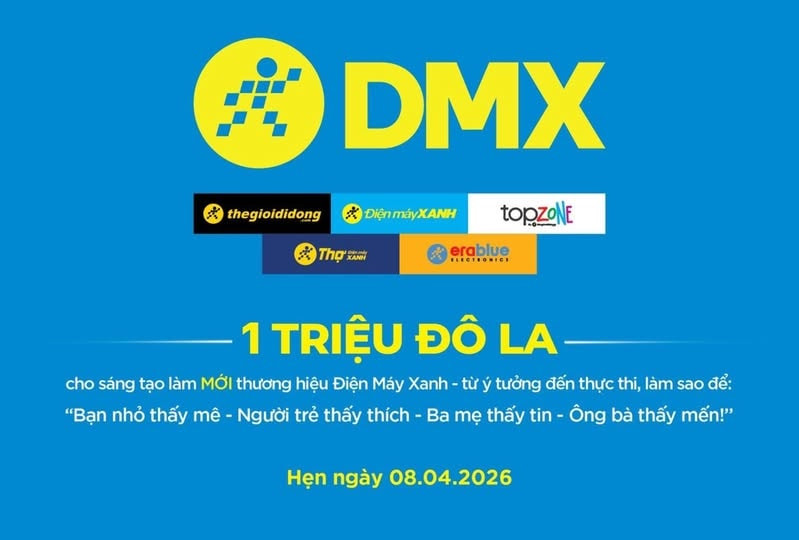 Điện Máy Xanh chi 1 triệu USD 'làm mới' thương hiệu, kêu gọi nhà sáng tạo nội dung: Đáp ứng 4 tiêu chí sẽ nhận thưởng - Ảnh 1.