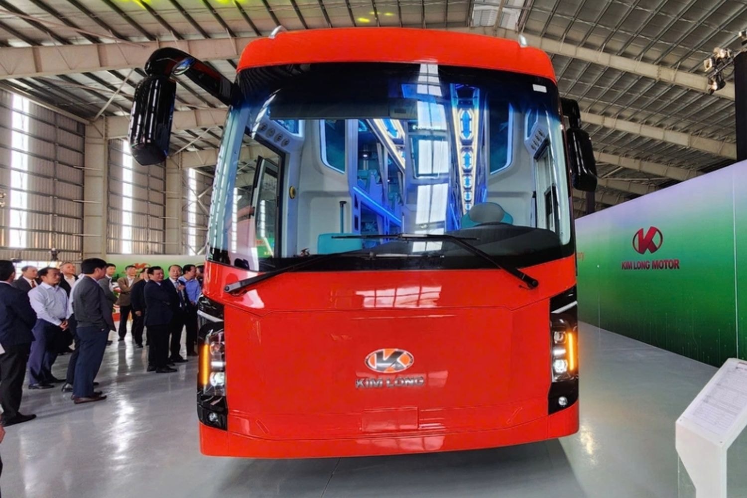 Xe khách giường nằm Kim Long 99 G34 EV tại triển