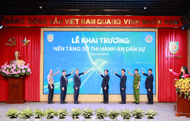 Nền tảng số Thi hành án dân sự chính thức vận hành trên toàn quốc.