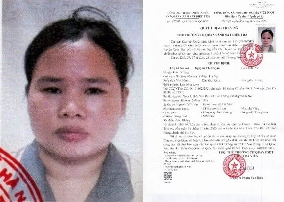 Đề nghị người dân phát hiện Nguyễn Thị Duyên ở đâu khẩn trương báo cho công an qua SĐT 0987.881.186