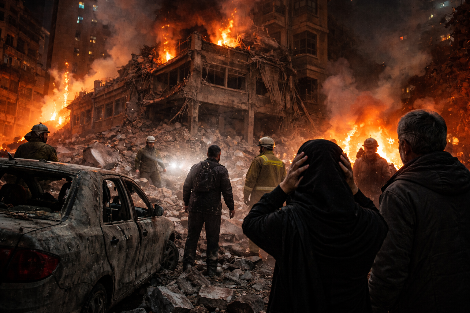 Cuộc sống nghẹt thở của 10 triệu dân thủ đô Tehran dưới 'mưa bom'