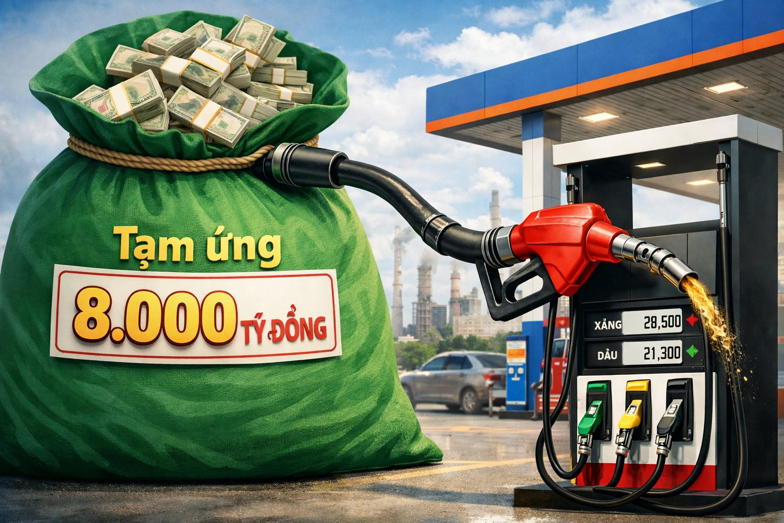 CPI tăng 4,65%: Tác động từ giá dầu đang lan sang vận tải, tỷ giá và ngân sách