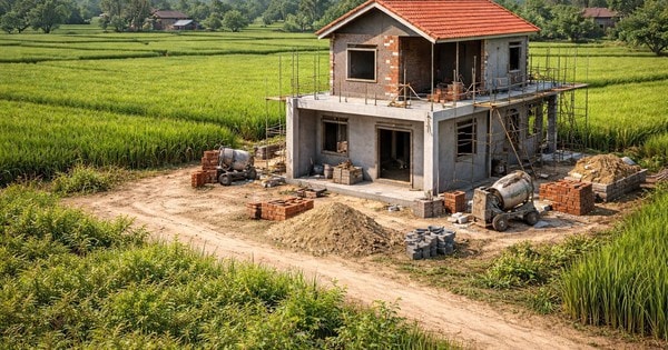 Kể từ nay, xây nhà trên đất nông nghiệp có thể bị phạt đến 200 triệu đồng