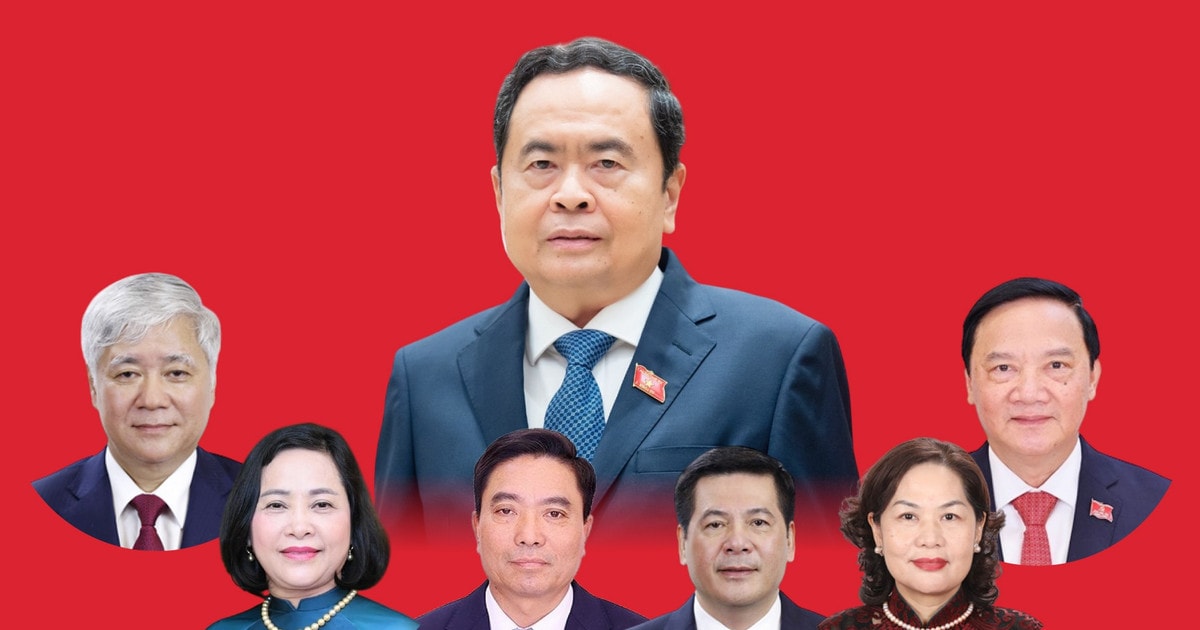 Quốc hội khóa XVI có 6 phó chủ tịch