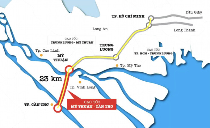 Siết trách nhiệm chủ đầu tư cao tốc đã hoạt động 3 năm, kết nối 2 tỉnh Đồng bằng sông Cửu Long- Ảnh 2. Siết trách nhiệm chủ đầu tư cao tốc đã hoạt động 3 năm, kết nối 2 tỉnh Đồng bằng sông Cửu Long- Ảnh 2.