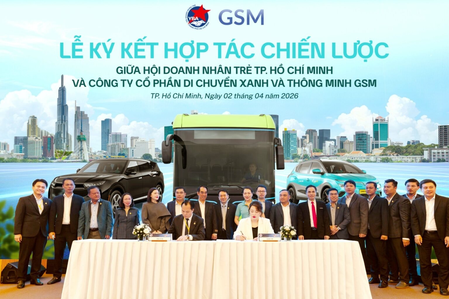 Đại diện 2.450 doanh nghiệp hợp tác với Xanh SM của tỷ phú Phạm Nhật Vượng để sử dụng dịch vụ taxi