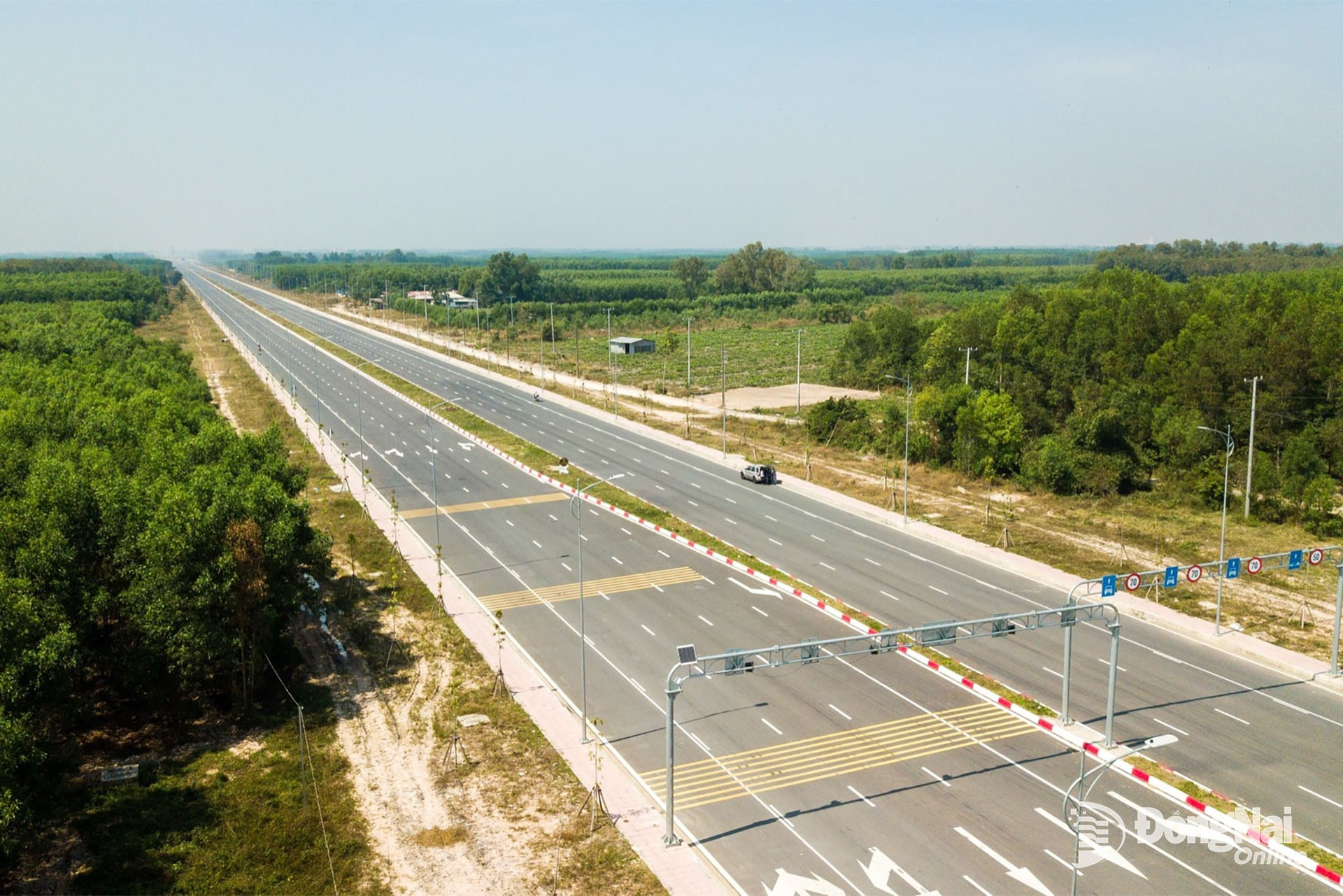 Tuyến đường tỉnh 25C. Nguồn ảnh: Báo Đồng Nai