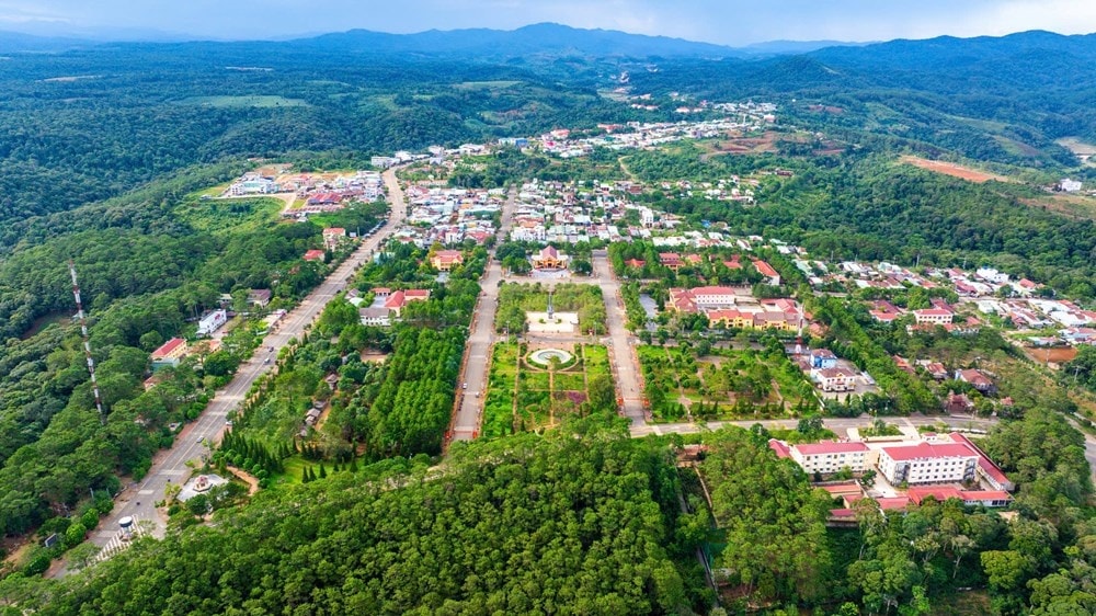 Một góc của xã Măng Đen. Nguồn ảnh: Báo Văn Hóa