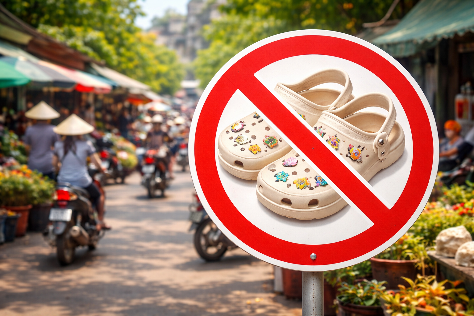 'Quốc gia' cấm người dân đi dép Crocs, cấm trả lời email nhưng cho phép phóng xe quá tốc độ