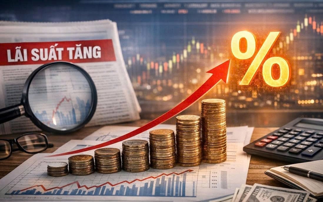 Lãi suất tăng 1%, chi phí 'đội' 184.000 tỷ đồng: SHS cảnh báo áp lực bào mòn lợi nhuận doanh nghiệp