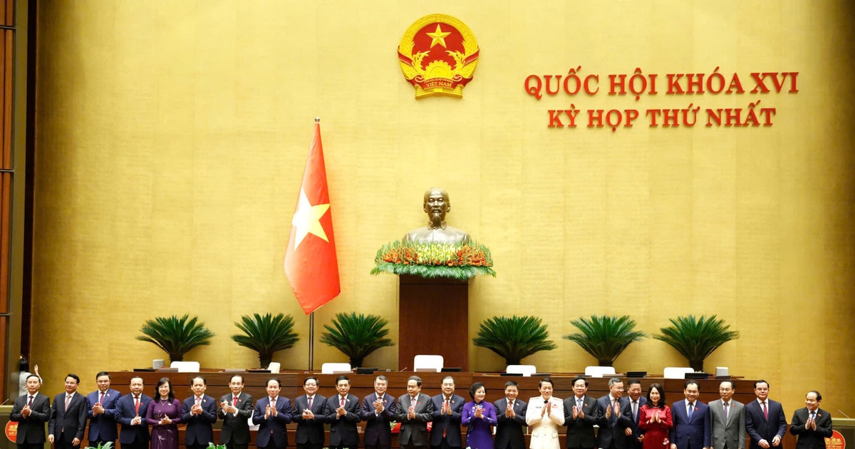 Phê chuẩn bổ nhiệm 23 thành viên Chính phủ nhiệm kỳ 2026 - 2031