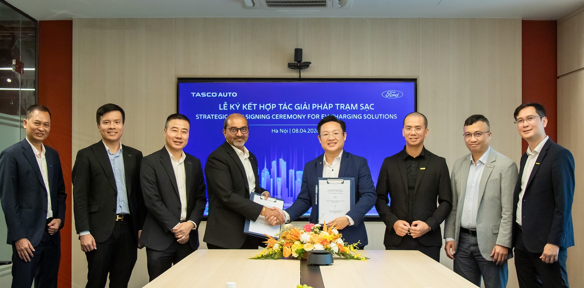 Tasco Auto và Ford Việt Nam ký kết hợp tác chiến lược: Mở rộng hạ tầng sạc xe điện, nâng tầm trải nghiệm di chuyển xanh - Ảnh 3.