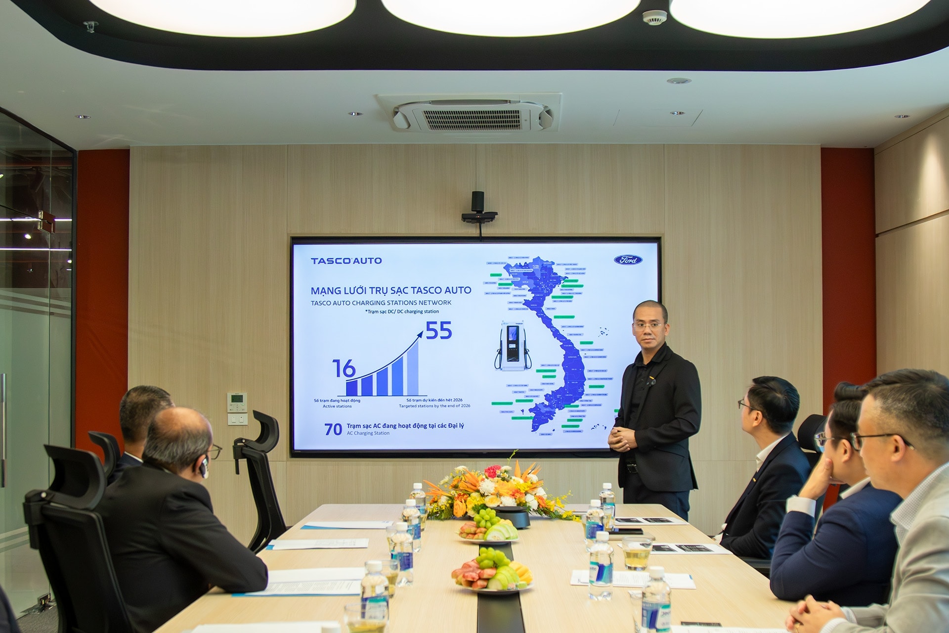 Tasco Auto và Ford Việt Nam ký kết hợp tác chiến lược: Mở rộng hạ tầng sạc xe điện, nâng tầm trải nghiệm di chuyển xanh - Ảnh 1.