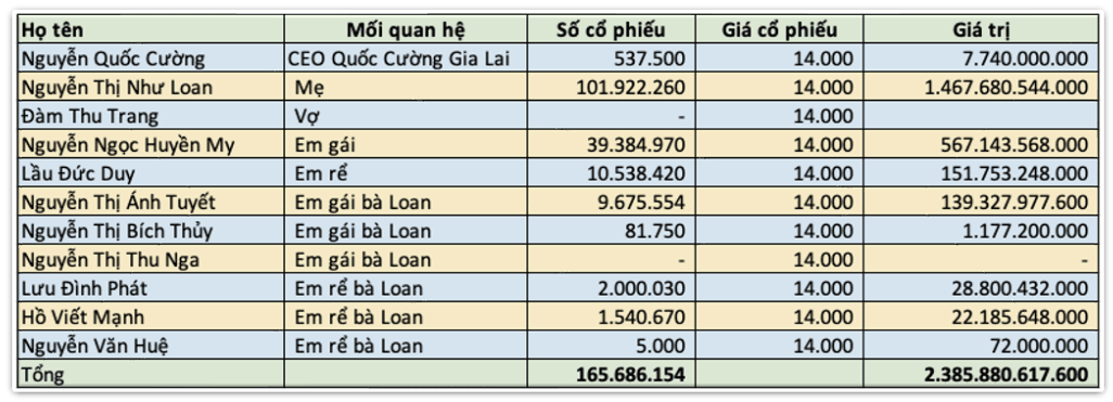 Phải vay Quốc Cường Gia Lai (QCG) 11 tỷ đồng, khối tài sản của bà Nguyễn Thị Như Loan còn lại bao nhiêu? - Ảnh 2.