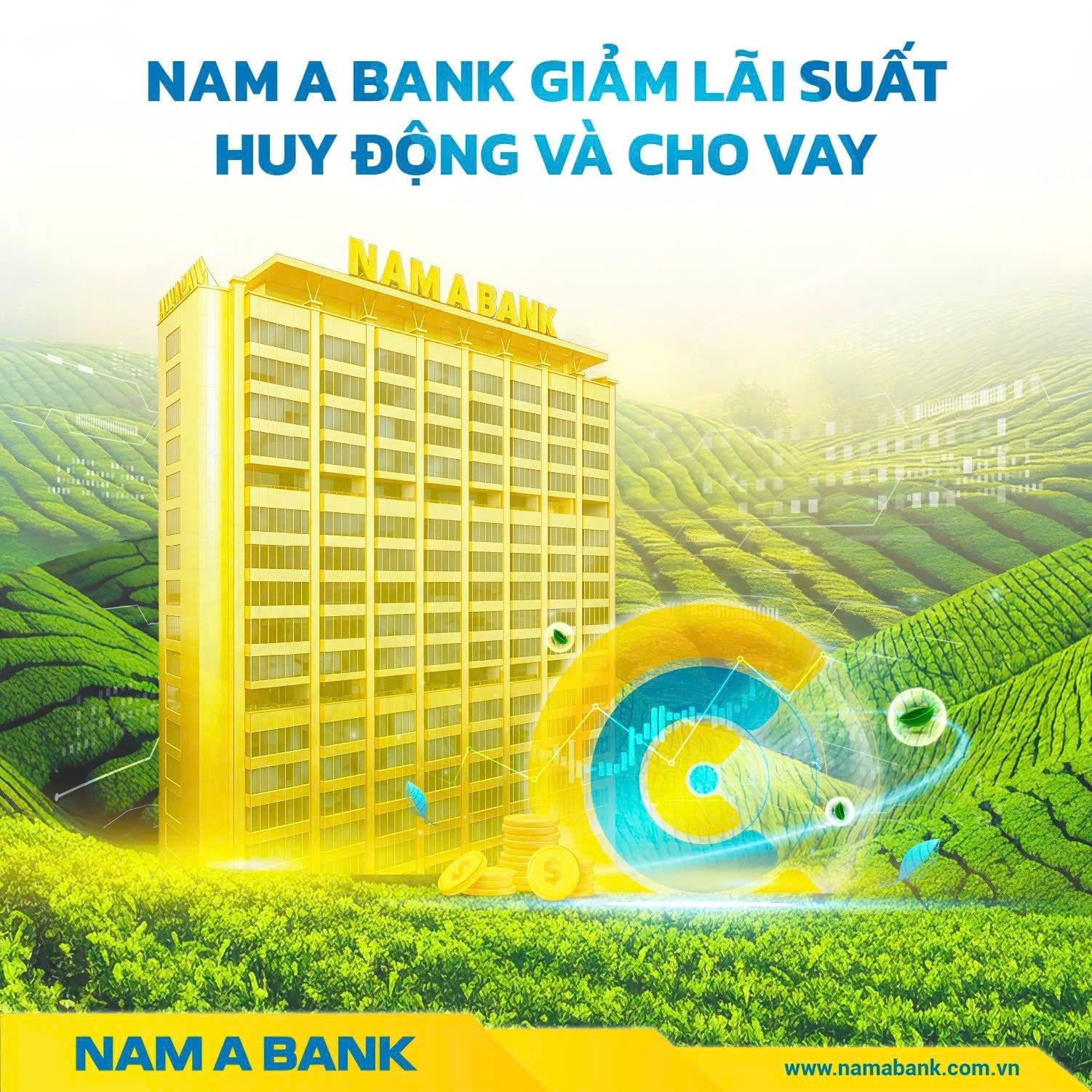 Nam A Bank (NAB) giảm lãi suất cho vay lên đến 3% - Ảnh 2.