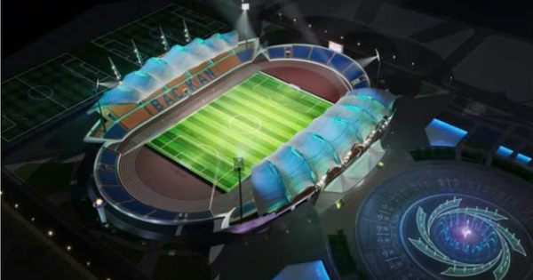 Việt Nam sắp hoàn thành sân vận động mới: Sức chứa 8.000 chỗ ngồi, lấy ý tưởng từ sự tích hồ nước ngọt 200 triệu năm tuổi lớn nhất cả nước