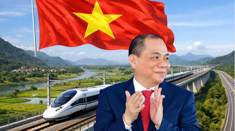 Vingroup khởi công tuyến đường sắt 5,6 tỷ USD, ông Phạm Nhật Vượng mang công nghệ 'an toàn tuyệt đối' về Việt Nam