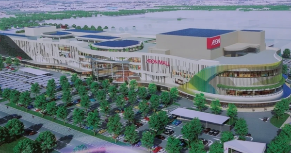 TTTM AEON Mall hơn 4.000 tỷ tại tỉnh từng đông dân nhất Việt Nam: Đã thành hình, nửa năm nữa chính thức hoàn thành