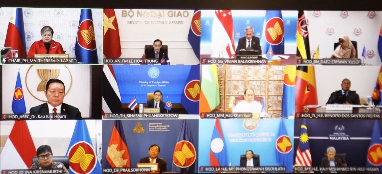 ASEAN kêu gọi đảm bảo lưu thông thông suốt tại eo biển Hormuz - Ảnh 2.