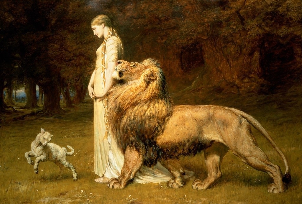 Lady Una trong tac pham The Faerie Queene