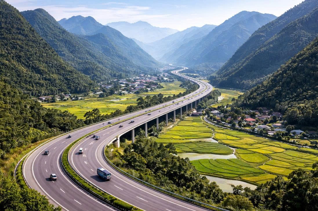 Cục Đường bộ Việt Nam đề xuất bổ sung tuyến cao tốc Lạng Sơn - Thái Nguyên - Tuyên Quang - Yên Bái - Sơn La vào quy hoạch. Ảnh minh họa